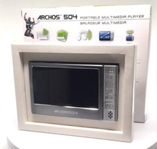 Neu im Karton Archos 504 DVR 160 GB 4,3" LCD tragbarer Multimedia-Player & -Recorder (500870)