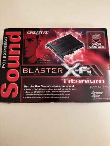 Creative sound blaster fi - sound,