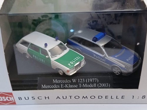 Busch set polizei - 1:87,