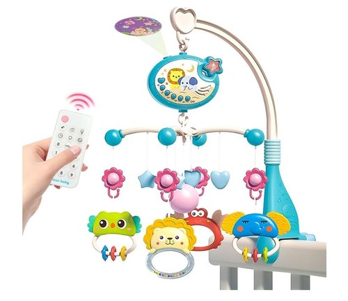 Babybett mobiles spielzeug mit - babybett,