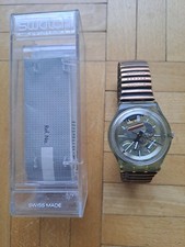 ORIGINAL Swatch Key-Watch ACCESS  Skipass Ski Metall