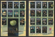 The Beatles Sports Time Trading Cards alle fünf Checklisten - Select-A-Card