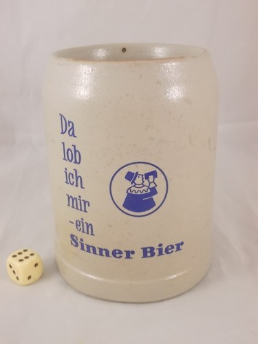 Bierkrug sinner bier - bierkrug, karlsruhe