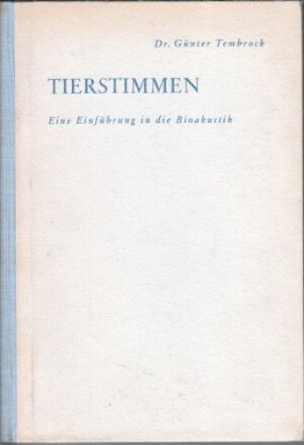 Tierstimmen eine einf - :, d