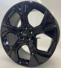 Original Audi A1 S1 8X 8X0071498 18 Zoll Felgen Satz 7,5Jx18ET39,5 Schwarz glanz