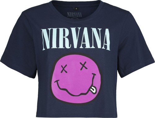 Nirvana shirt damen - damen, smiley