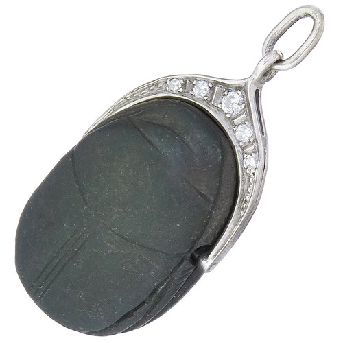 Anhänger scarabäus diamanten - anhänger,