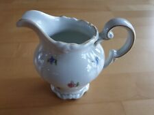 Weimar Porzellan Milchkännchen Blumen Streublumen bunt 