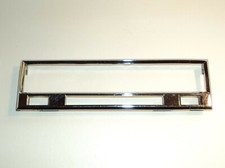 Oldtimer Chromblende Radioblende 172 x 48mm vintage car chrome radio cover