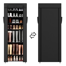 Schuhschrank Schuhregal Faltschrank Schuhablage 9 Ablagen Stoff Kleiderschrank