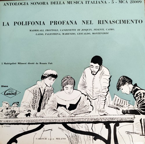 Crepax art cover die - lp, 10"