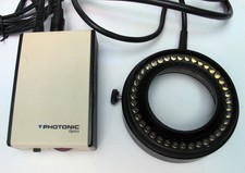 Photonic Optics LED Ring Light 66/40 Microscope Mikroskop Ringlicht Ringleuchte