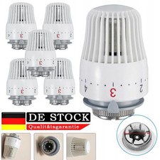 2/4/6X Thermostatkopf Heizkörper Regler Thermostat Kopf Heizung Ventil M30 x 1.5