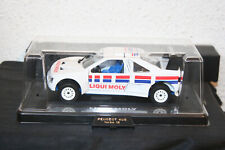 Peugeot 405 T16 Turbo Liqui Moly Modell Majorette Metall Modellauto 1/24 selten