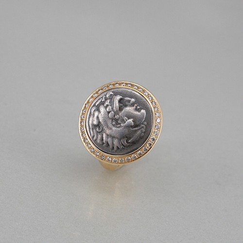 Scheffel ring mit antiker - ring,
