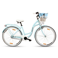 Goetze Style 28 Zoll 3 Gang Alu Citybike Damen LED Fahrrad mit Rücktritt & Korb!