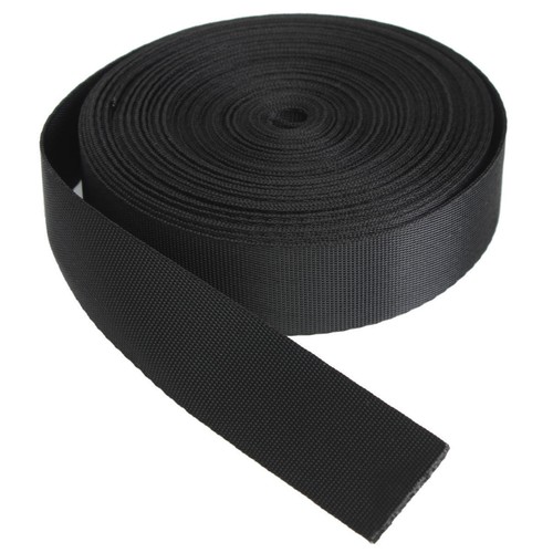 Gurtband schwarz breit - schwarz, 25