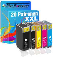 20 Patronen für Canon Pixma MX895 MX715 IP4850 IX6550 MG5150 PGI-525 CLI-526