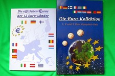 2 x Folder für Kursmünzen