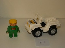 Lego Duplo Zoo auto mit figur