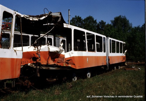 Dia verunfallte tatra kt4d - tatra,
