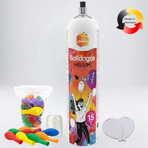 Helium ballongas set - set, –