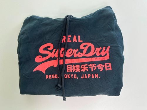 Superdry hoodie dunkelblau - hoodie,