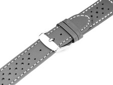 GELOCHTES SPORTBAND  KALBSLEDER UHRENARMBAND EDEN 18, 20, 22 MM de