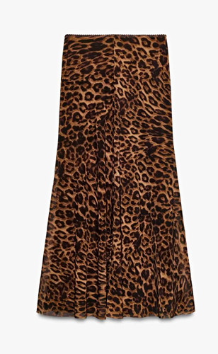 Zara damen maxirock - maxirock, m