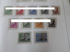 Leuchtturm SF Vordruck Deutsches Reich 1933-1945 im Drehstabbinder mit Teilslg.