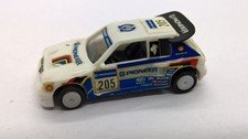 Miber 1:87 Peugeot 205 Turbo 16 Gruppe B Rallye weiß blau PIONEER (21)