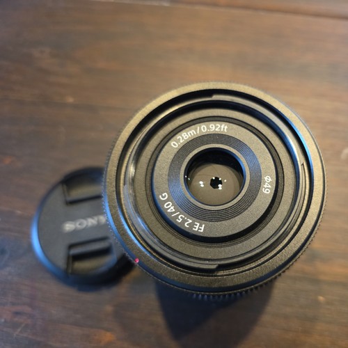 Sony objektiv 40mm - sony,