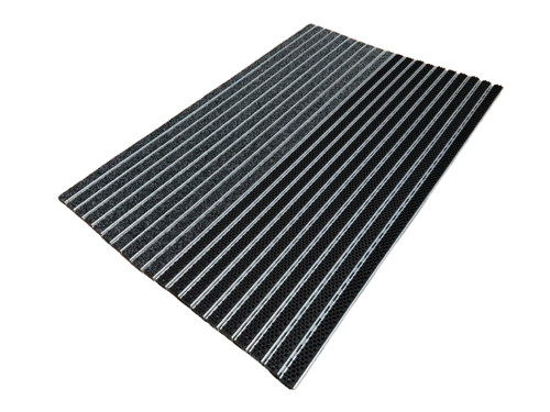 Alu fußmatte 60x90 - fußmatte, mit