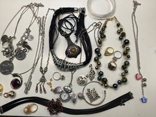 Schmuck Konvolut  Schmucksammlung  Modeschmuck Schmuckpaket Uhr 3