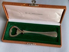 W&S Sorensen 925 Sterling Silber Patricia Flaschenöffner in Etui