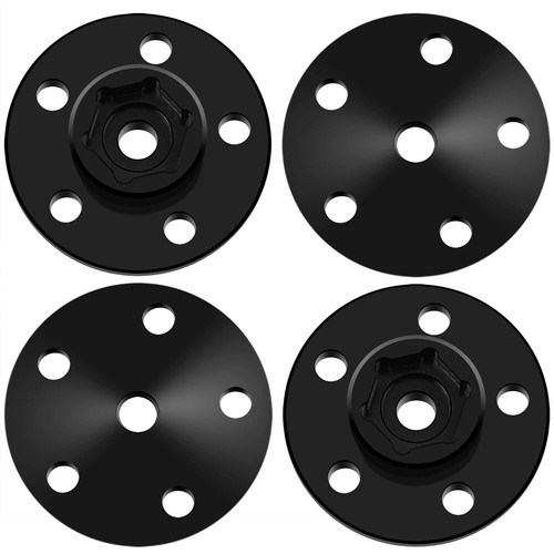 Aluminum wheel hex adapters - aluminum,
