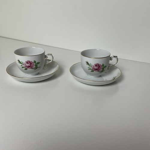 Rosen tassen und - 2, sets