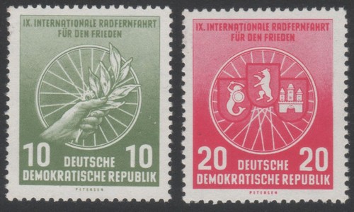Ddr 1956 521 522 - ddr, mi.-nr.