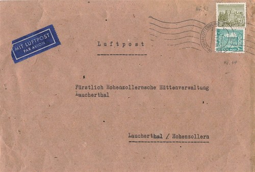 168180 berlin luftpost blg - 168180), 2