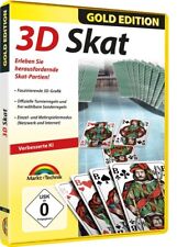3D Skat Gold Edition - Kartenspiel - PC DVD - NEU und Verpackt