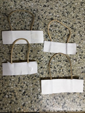 Papierdraht 70 Henkel Taschenbügel Träger Basteln für Geschenktüten Upcycling