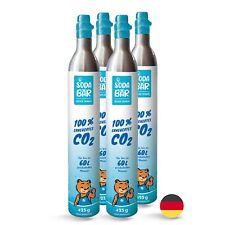 CO2-Zylinder Sparset (4x 425g - 60l) für SodaStream & viele mehr