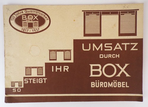 Alter katalog büro möbel - alter,