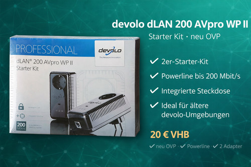 Devolo dlan 200 avpro - dlan,