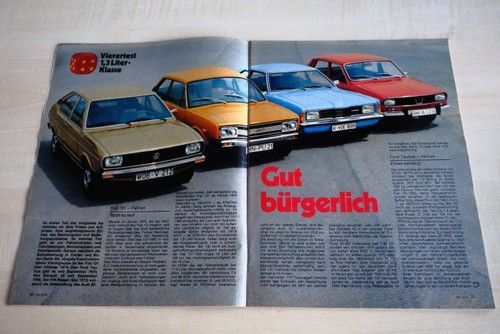Mot 1975 ford taunus - taunus, 1300