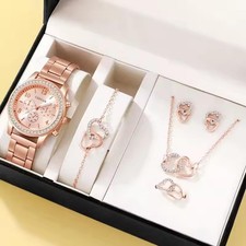 Damen Uhr Schmuck Set