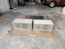 Braun L40 Lautsprecherboxen, 2 Stück, Weiß