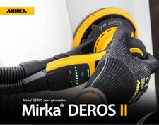 MIRKA DEROS II 650 150mm Elektro Exzenterschleifer 5mm Hub  - MID6504044
