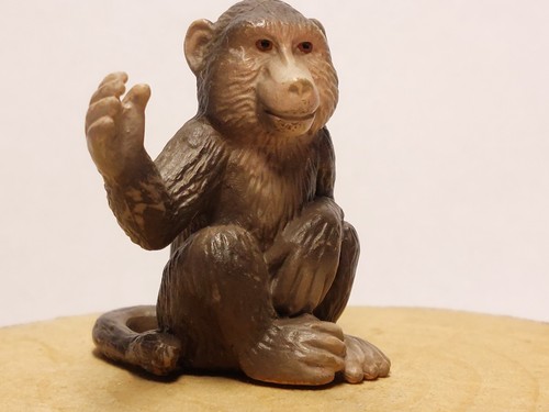 Schleich affe pavian junges - pavian,