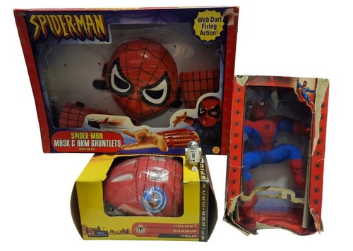 Spider man maske - spider-man, armstulpen